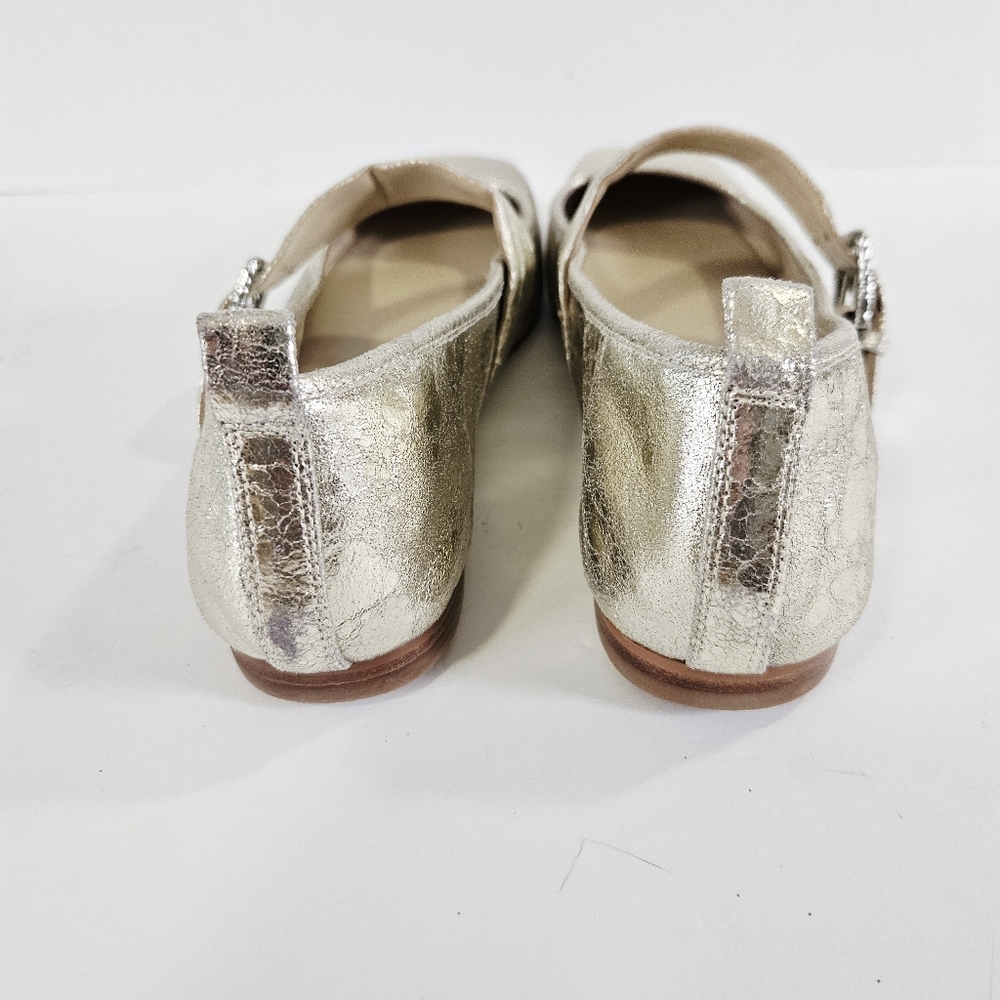 NWOB Anthropologie Dolce Vita Arora Buckled Mary Jane Square Toe Ballet Flats 12 - Picture 11 of 14